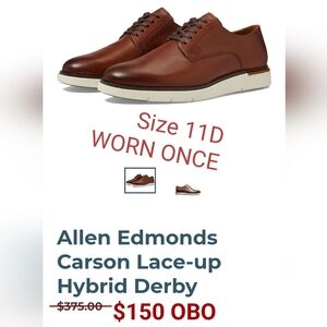 Allen Edmonds Carson Lace Up Shoes